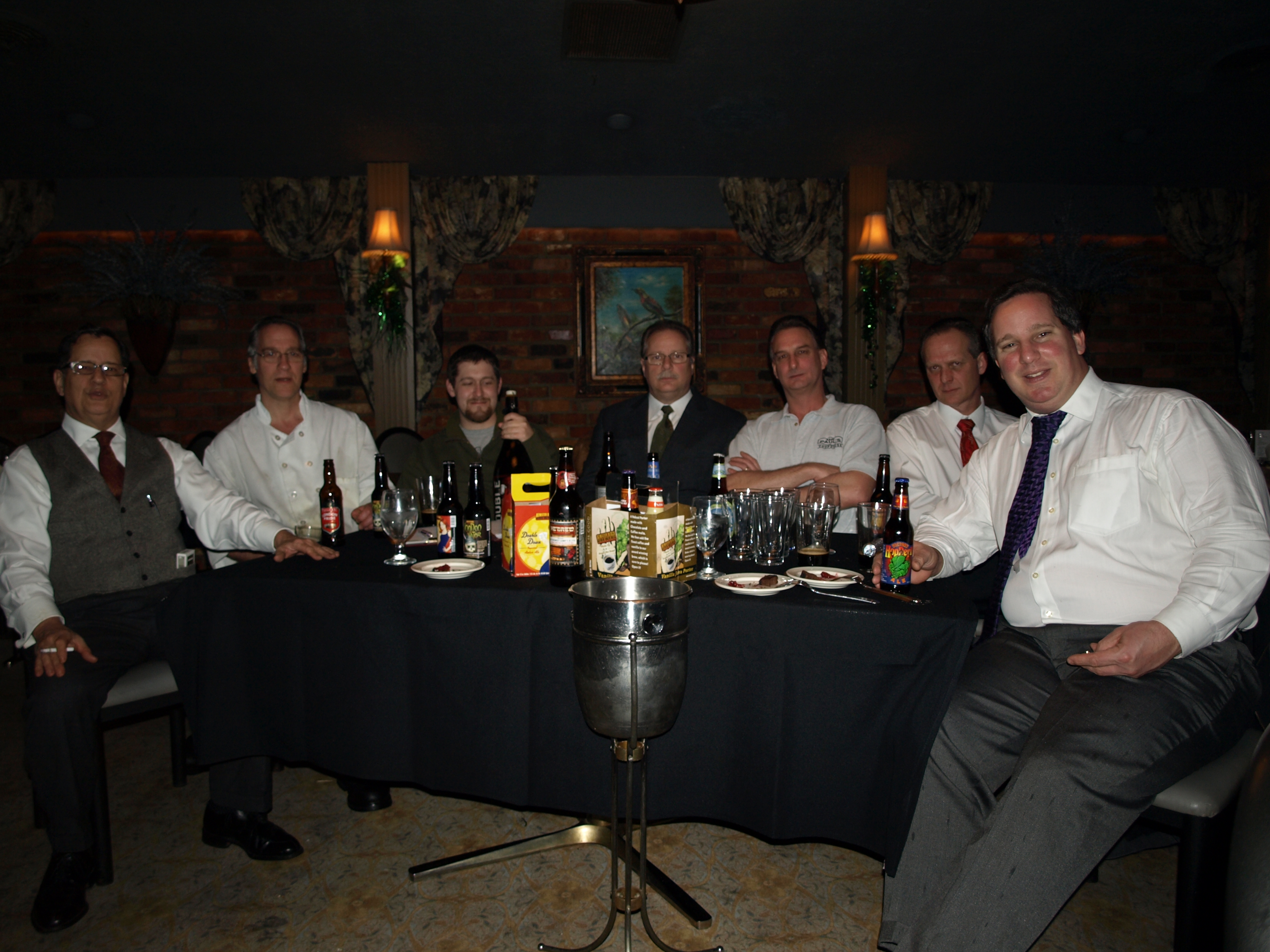 The Legend Paul, Hippie John, Lil Pete, The Enforcer Chris, Not Here Dave, Stylin Tom, and Capboy Big Pete